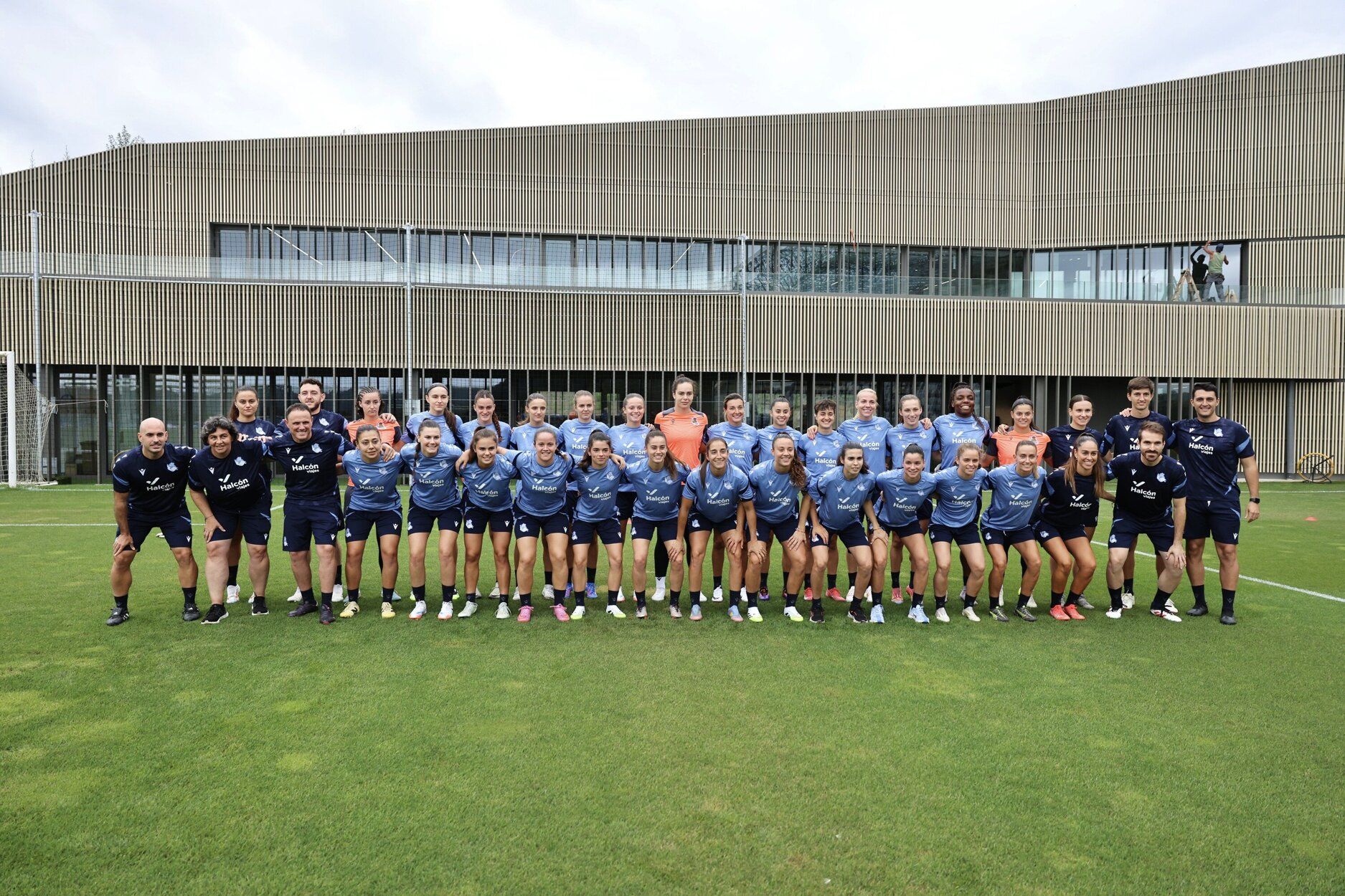 Primer entrenamiento de la Real femenino