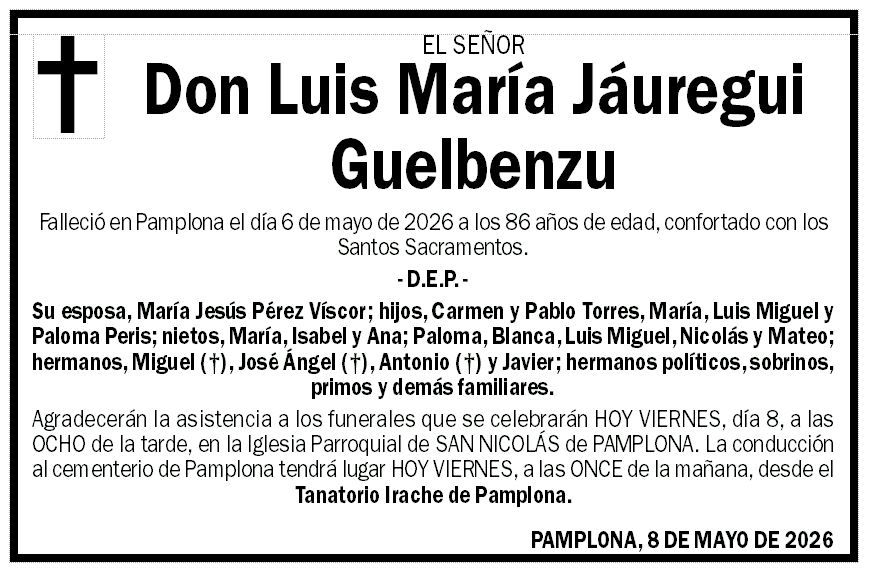 Luis María Jáuregui Guelbenzu