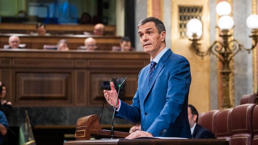 Sánchez acusa a PP y Vox de contribuir al "desastre absoluto" de la guerra de Irán "con su apoyo o su silencio"