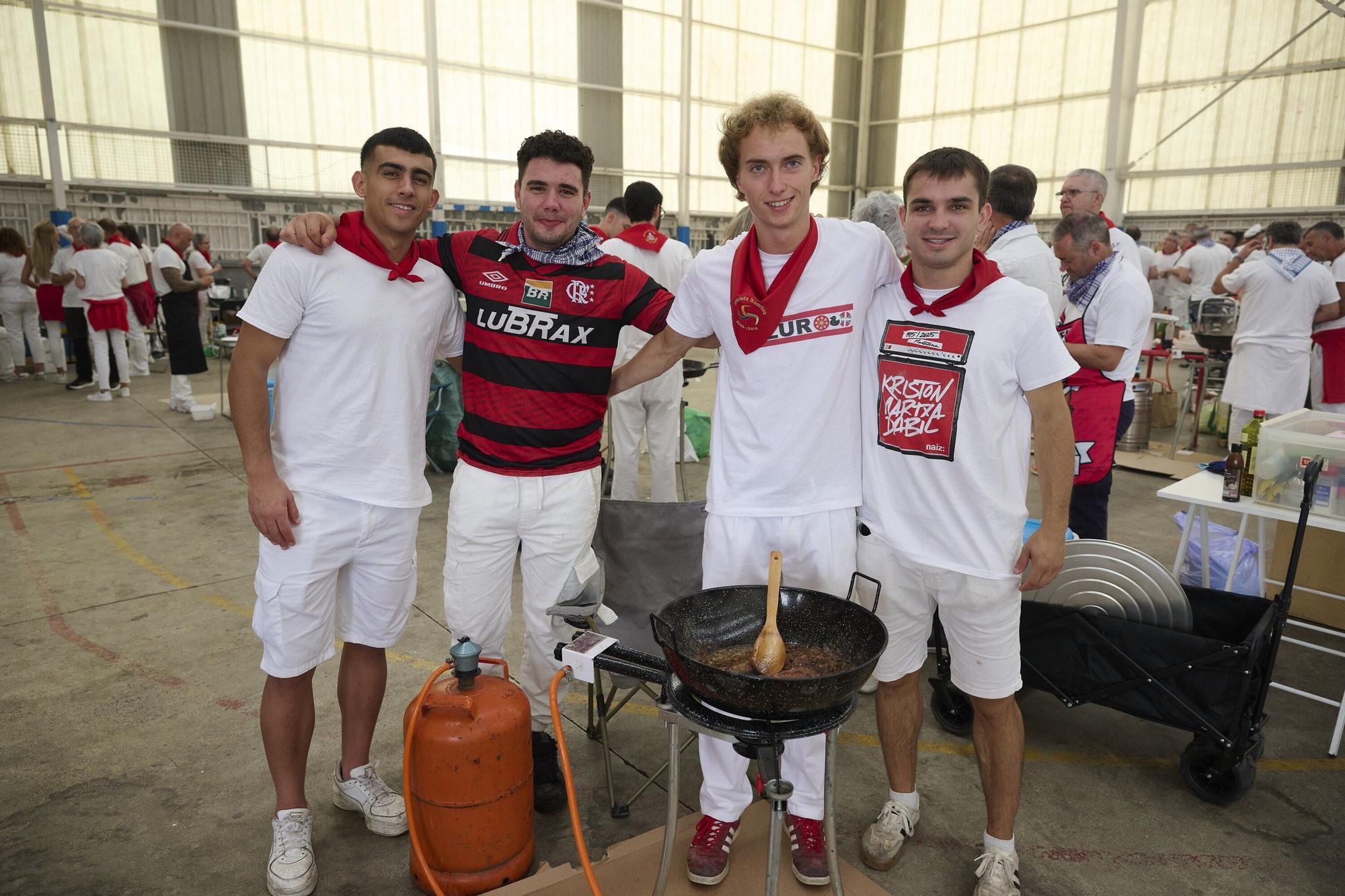 Fotos de la comida del pato en Zizur