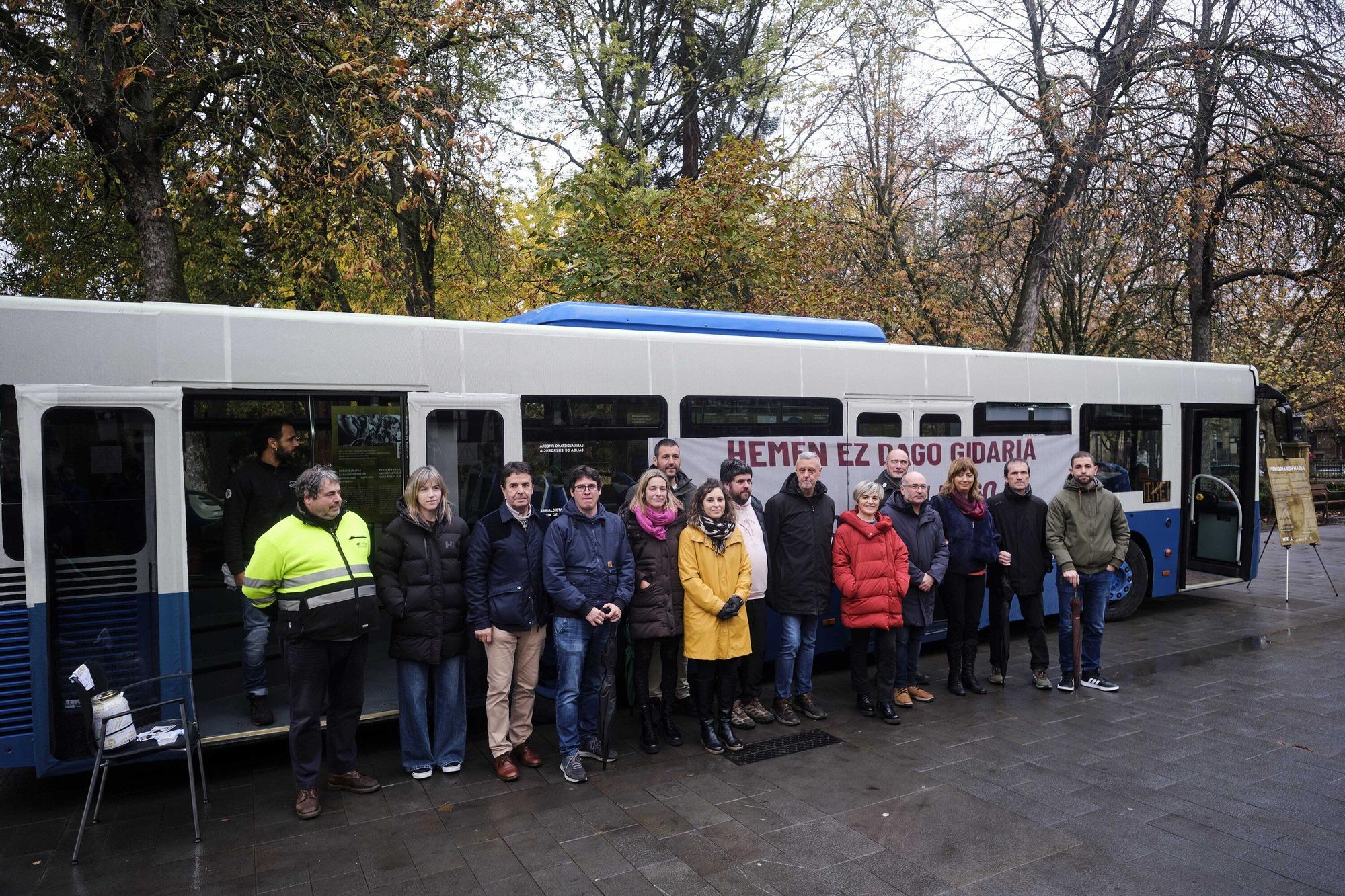 Llega a Pamplona la exposición itinerante '40 años en memoria de Mikel Zabalza'