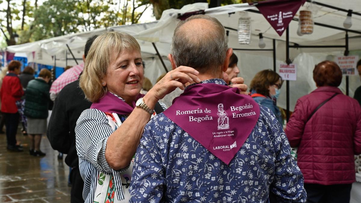 Imagen de la Romería de Begoña de 2024