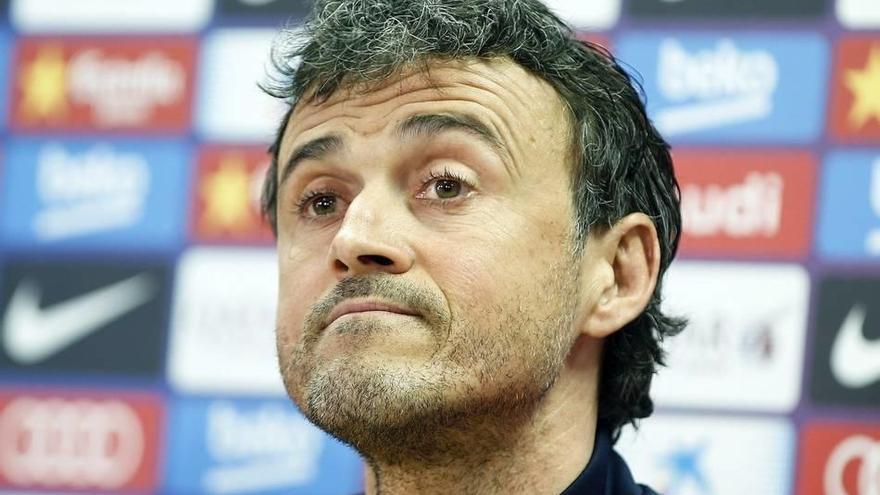Luis Enrique: “No me fío del Manchester City”