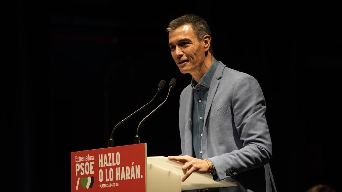 El presidente del Gobierno, Pedro Sánchez