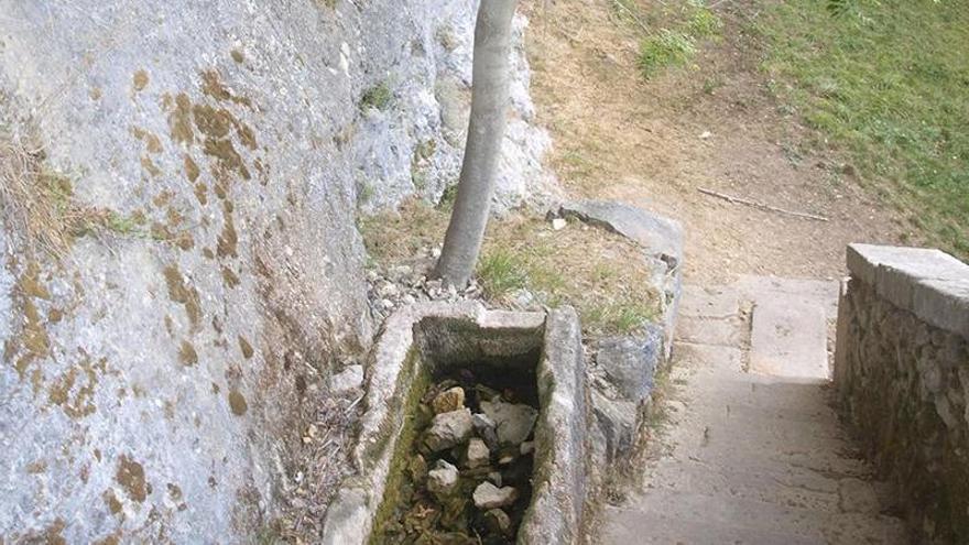 San Elías de Araotz. Baños propiciatorios