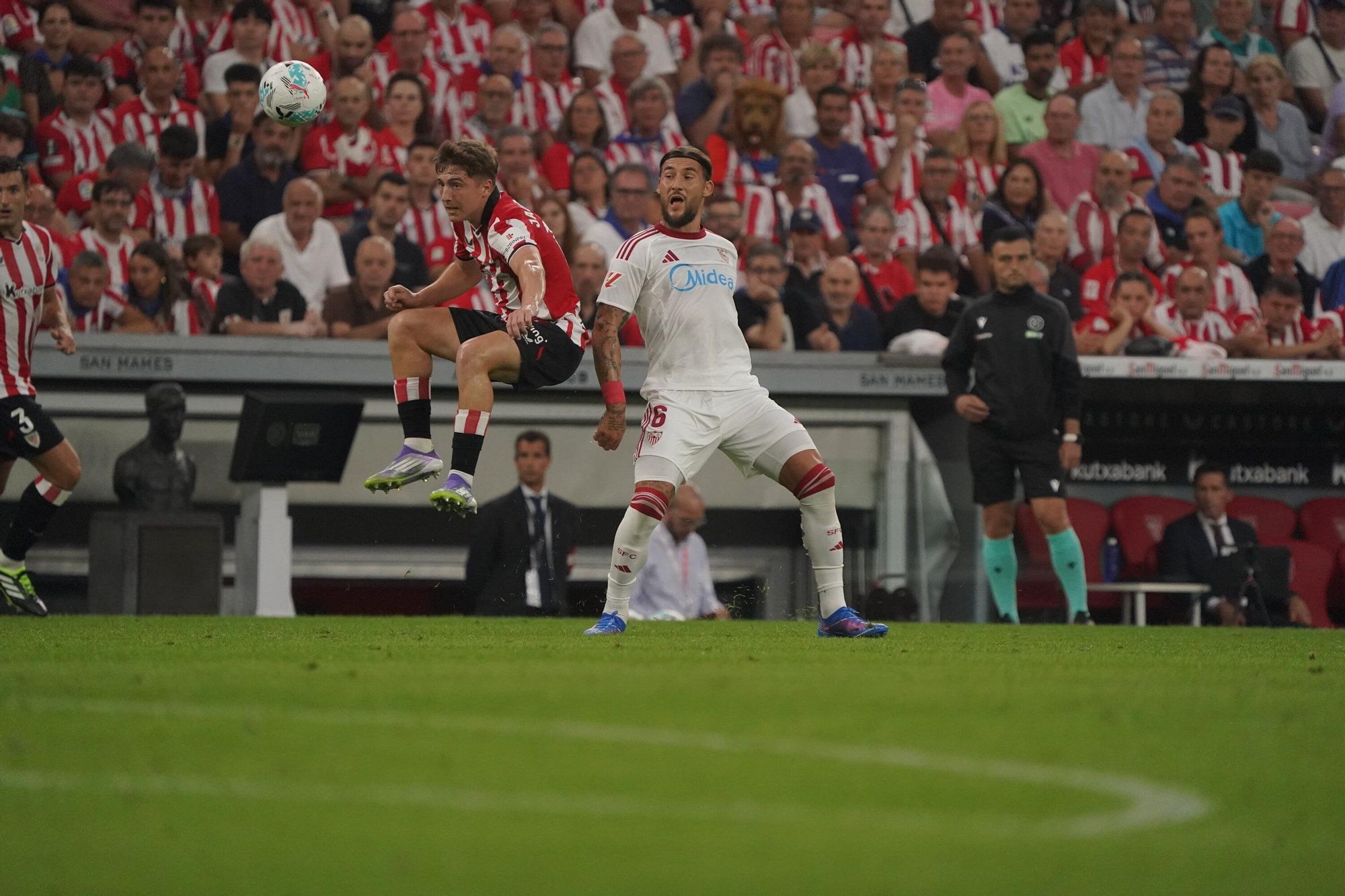 El Athletic-Sevilla, en imágenes