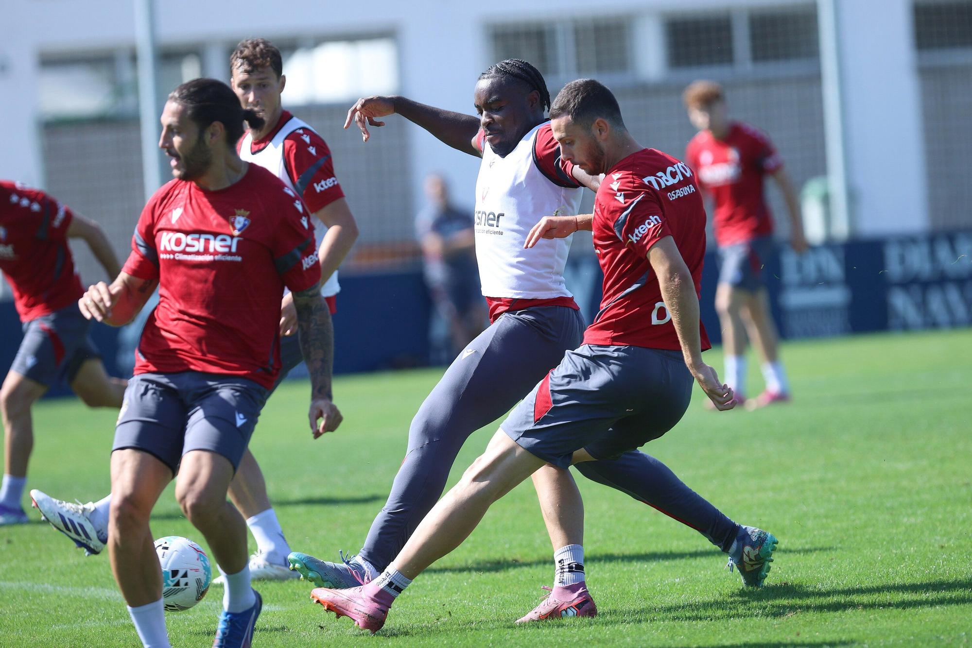 Fotos del entrenamiento de Osasuna (23/08/2025)