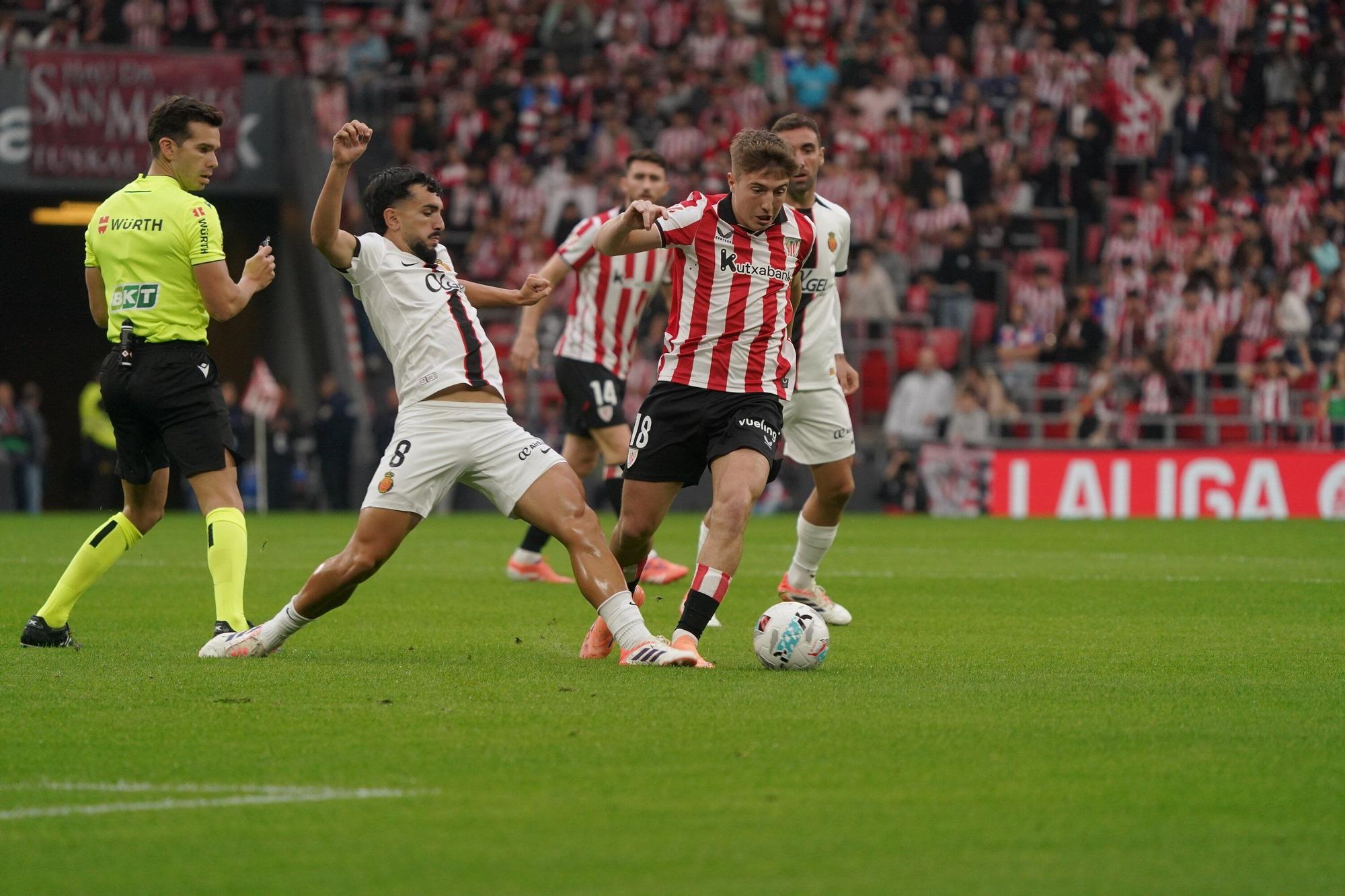 El Athletic-Mallorca, en imágenes