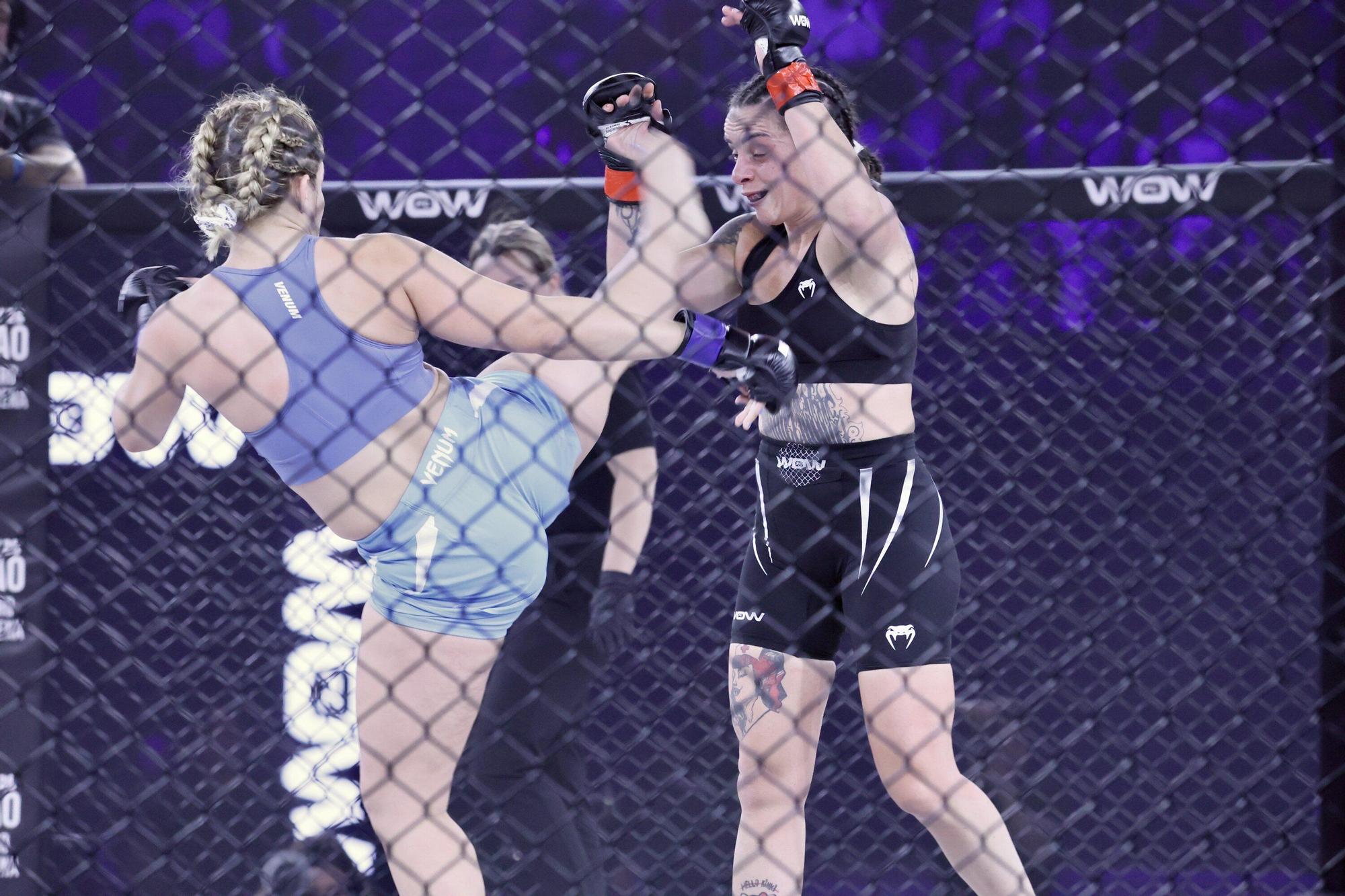 En imágenes: El Buesa se rinde al MMA con Topuria como estrella