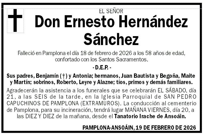 Ernesto Hernández Sánchez