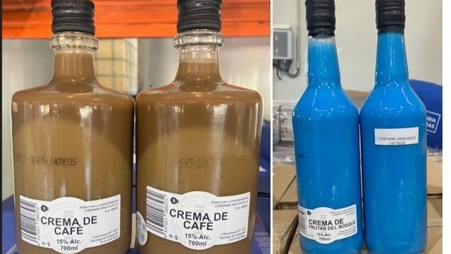 Consumo advierte a alérgicos de la presencia de lácteos no declarados en cremas de licores
