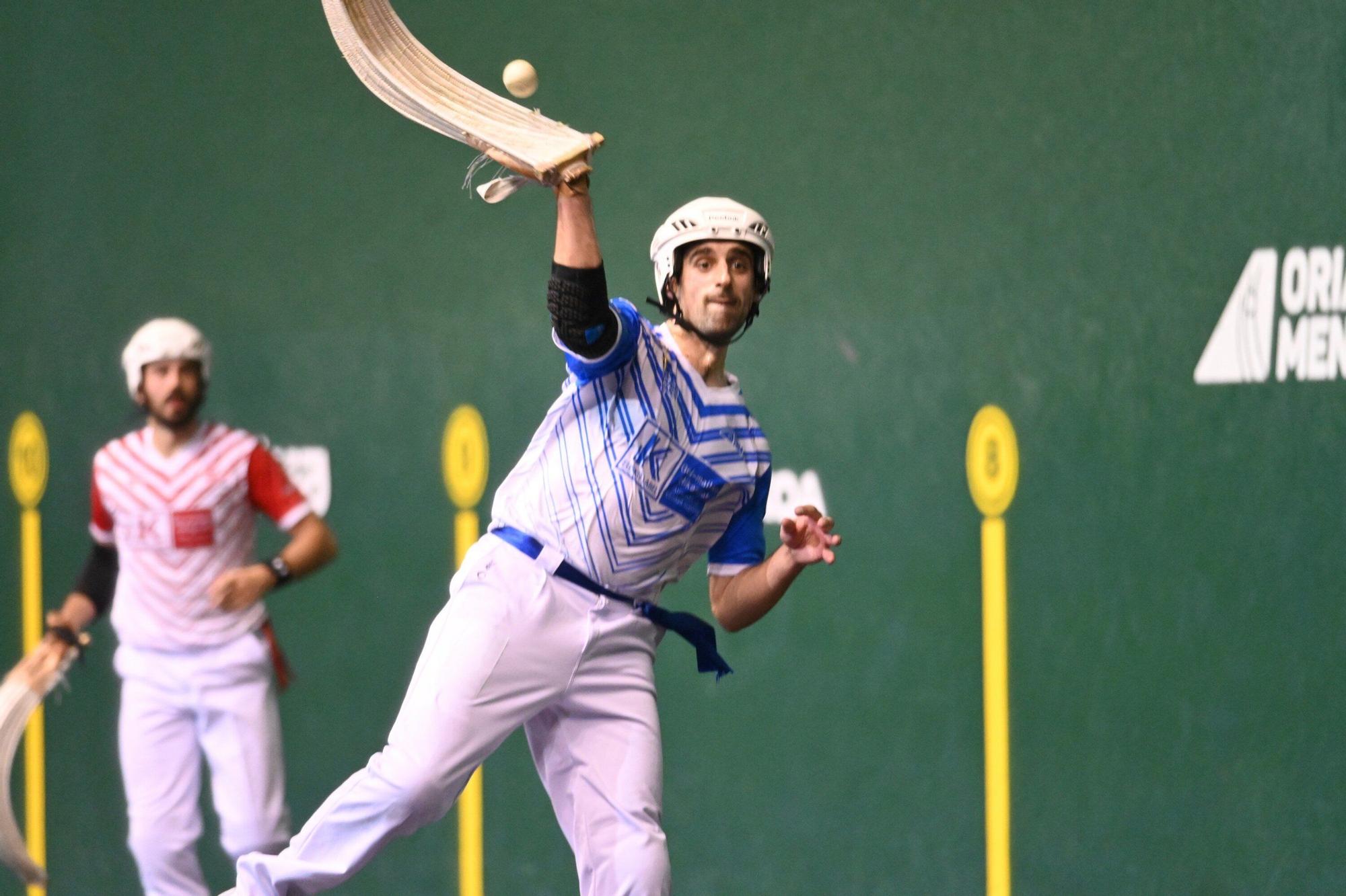Aritz Juanenea supera a Endika Barrenetxea por 27-30 en la final del Individual Eusko Label de remonte.