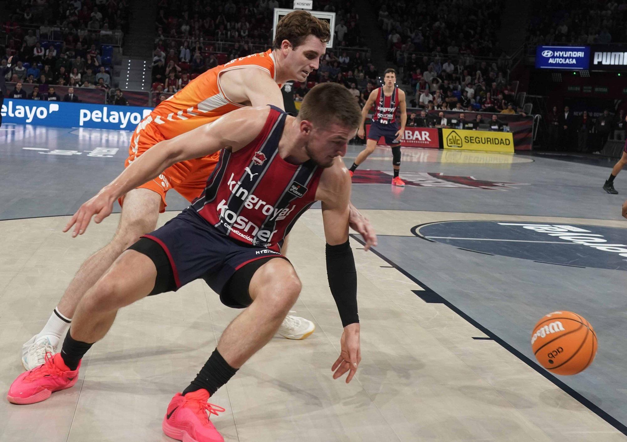 En imágenes: Derrota del Baskonia ante el Valencia Basket