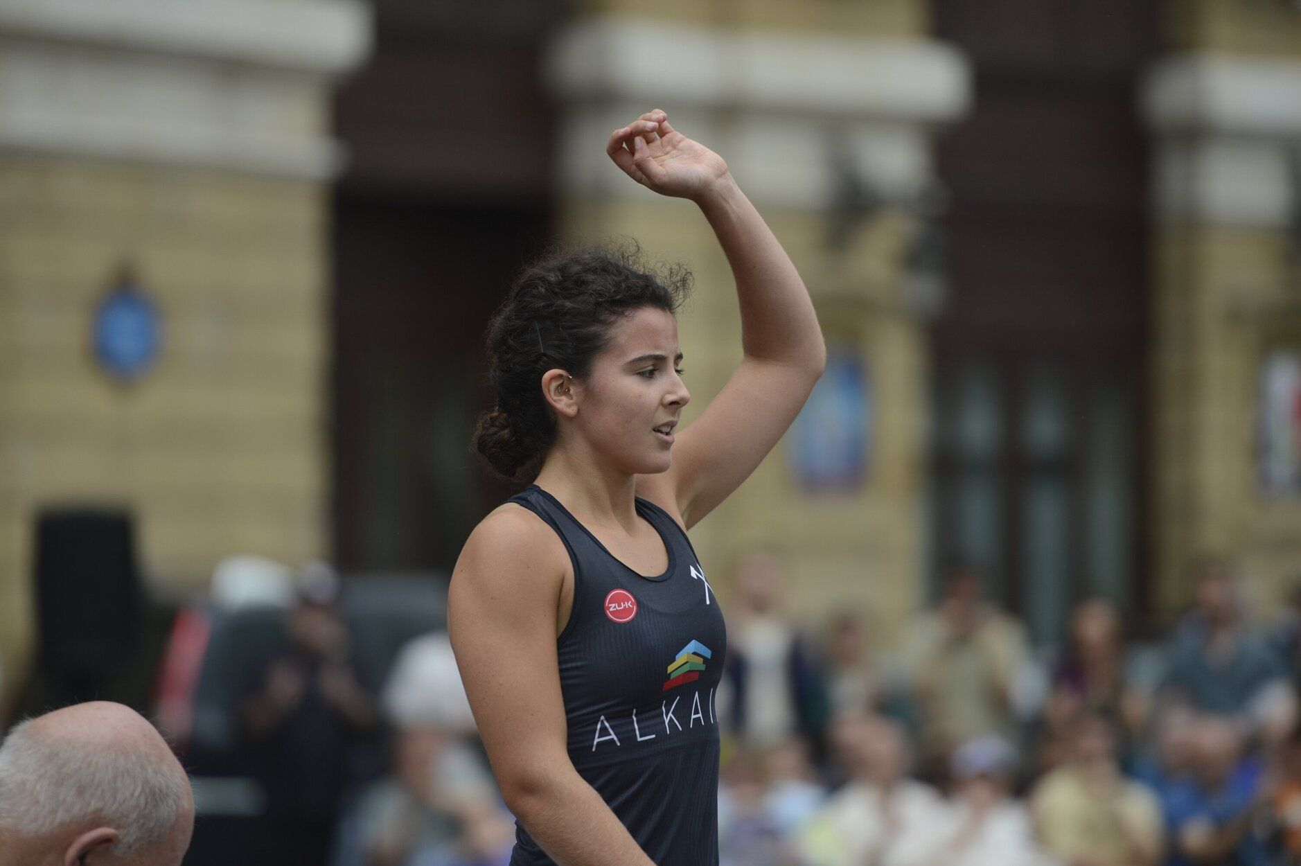 En fotos: herri kirolak en la plaza del Arriaga