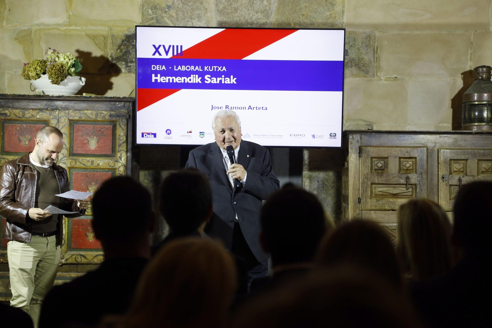 La gala DEIA Laboral Kutxa Hemendik Sariak Kostaldea, en imágenes
