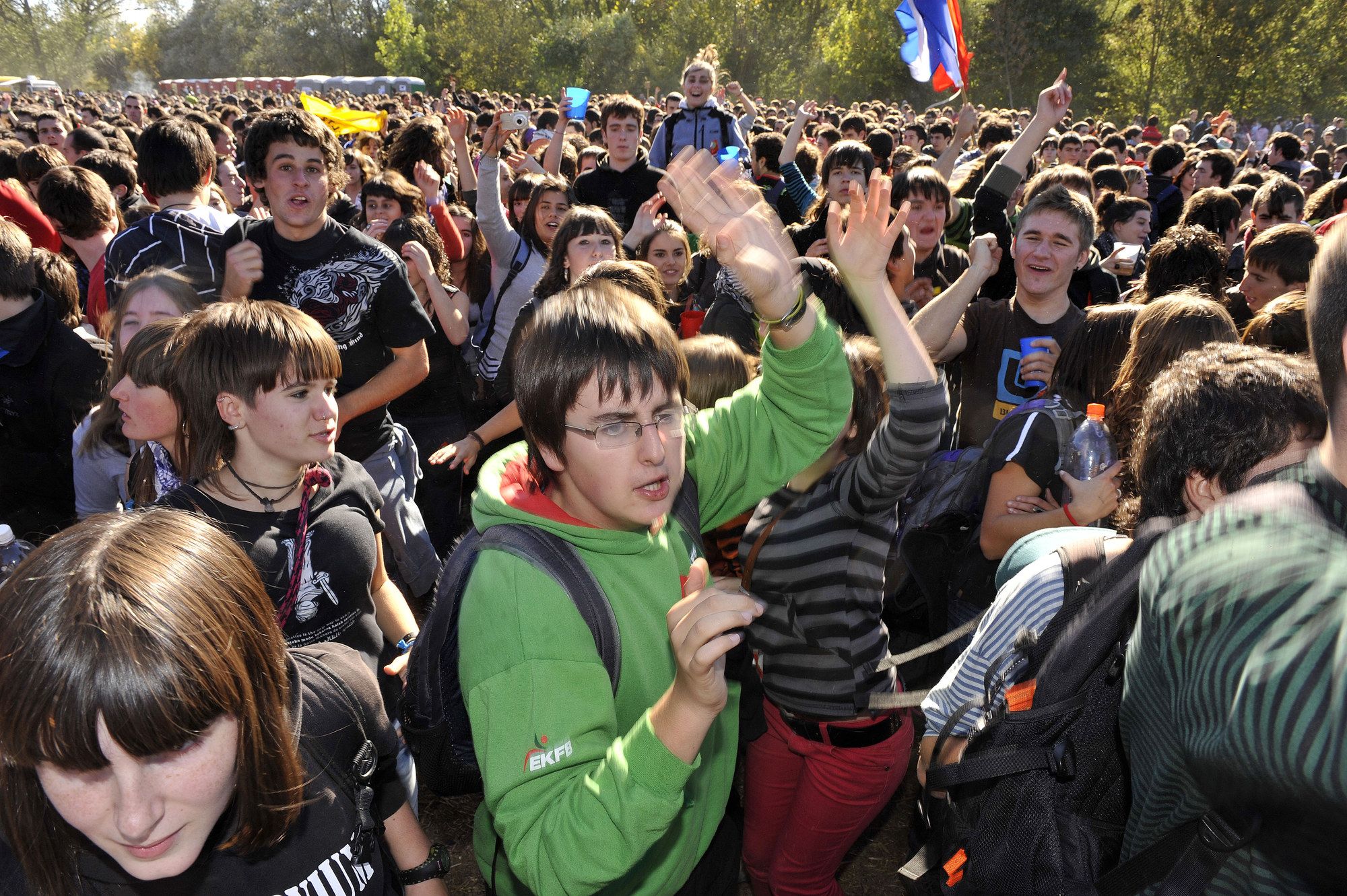 Así se vivieron los Nafarroa Oinez organizados por Paz de Ziganda en Villava