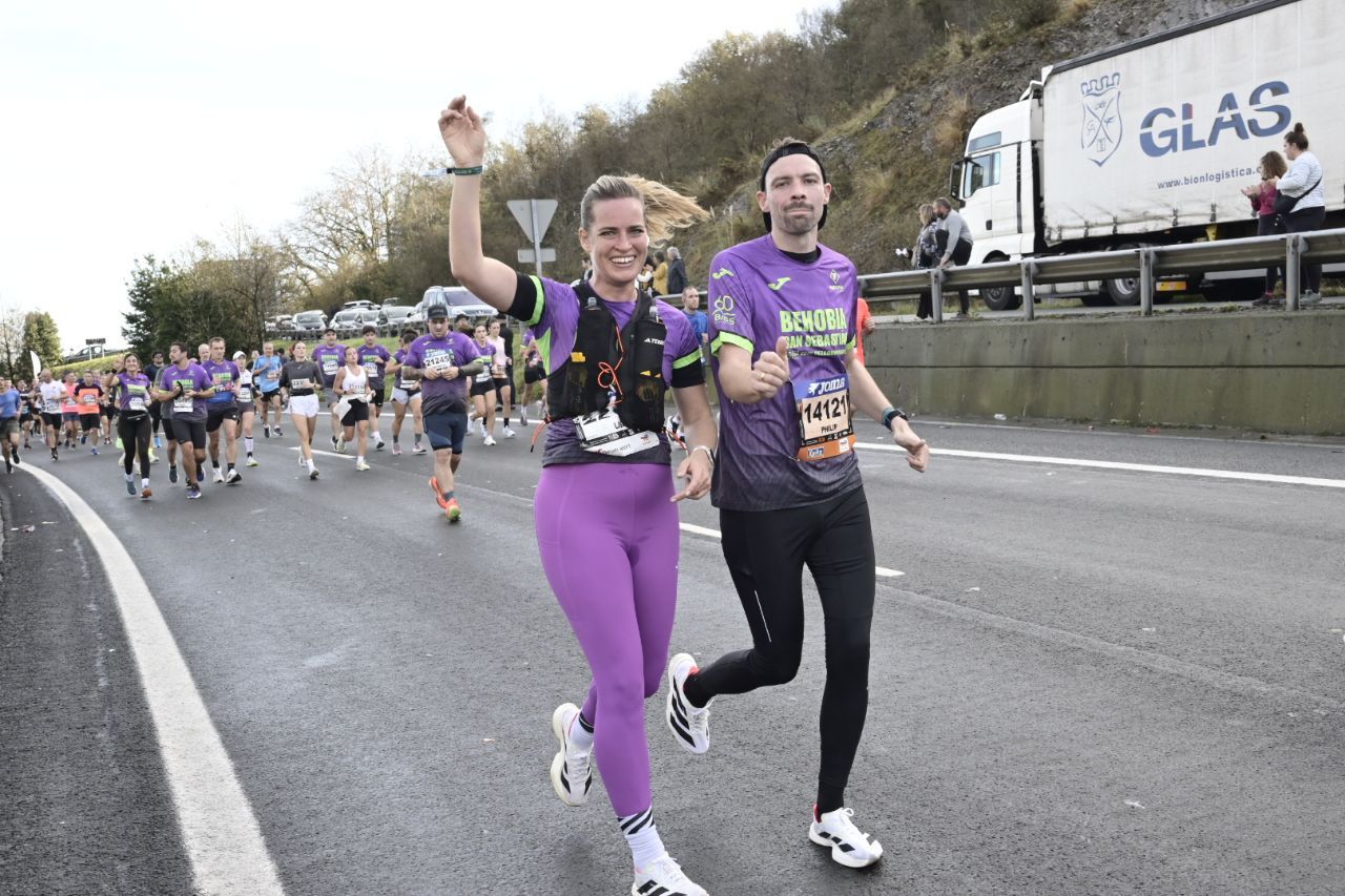 La Behobia, a su paso por Gaintxurizketa