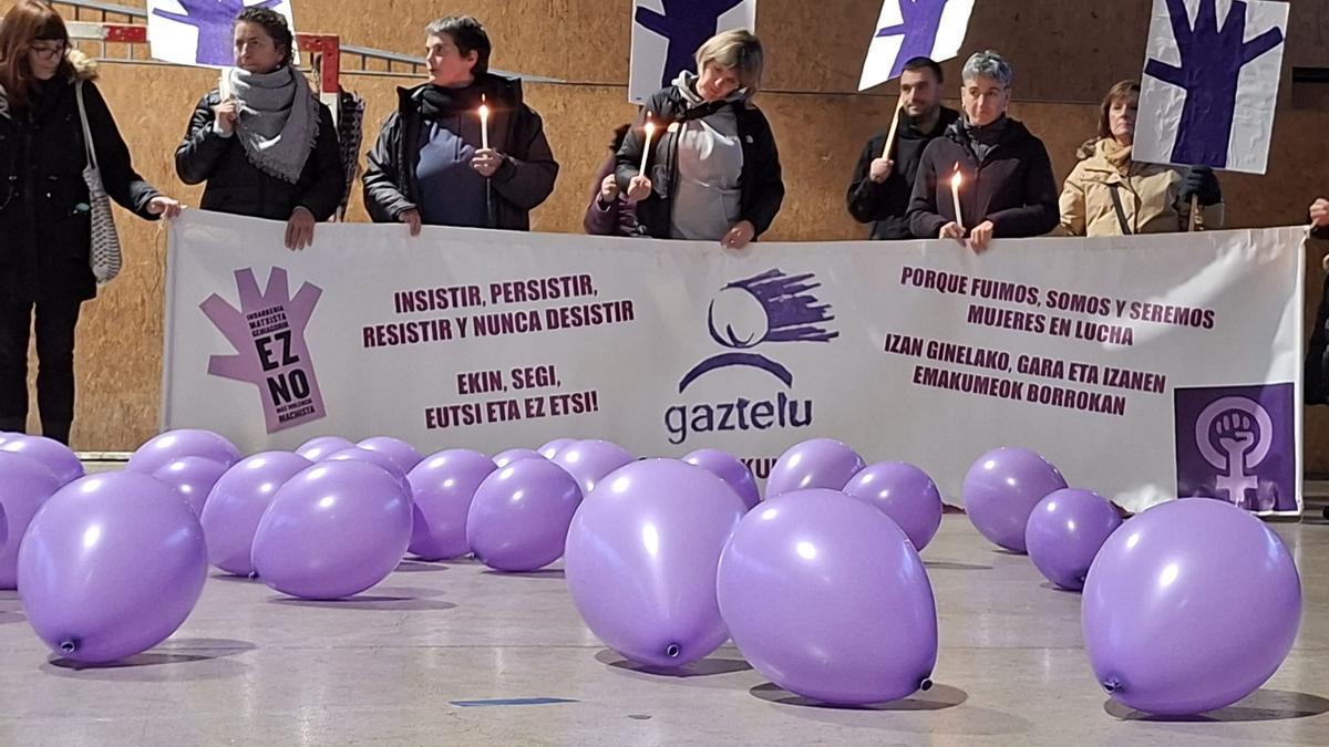 El 25N se deja sentir en la Merindad de Sangüesa, desde el Pirineo, Prepirineo hasta Sangüesa y Cáseda