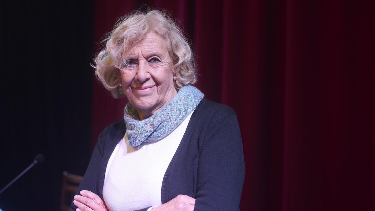 Manuela Carmena, este año en Pamplona. Manuela Carmena, este año en Pamplona.