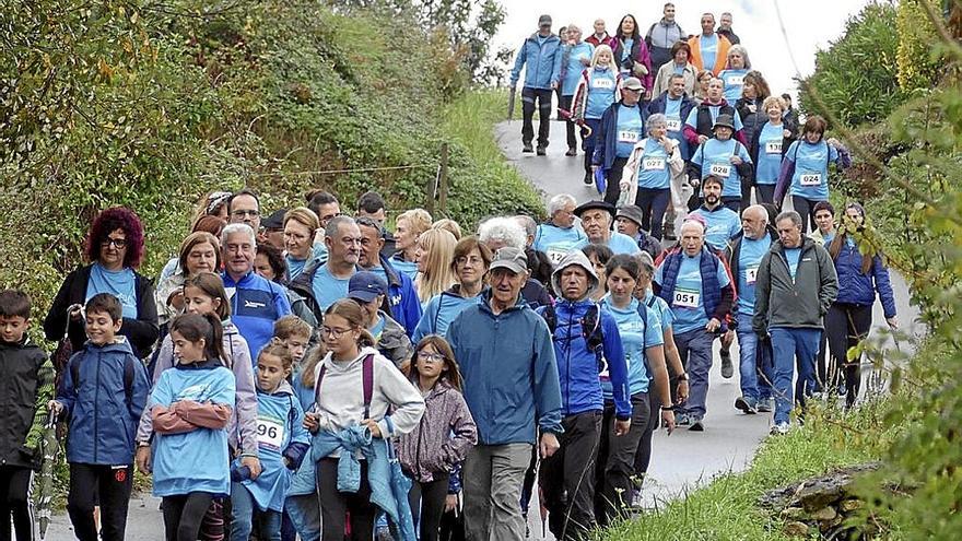 En marcha por el Alzheimer en Altsasu