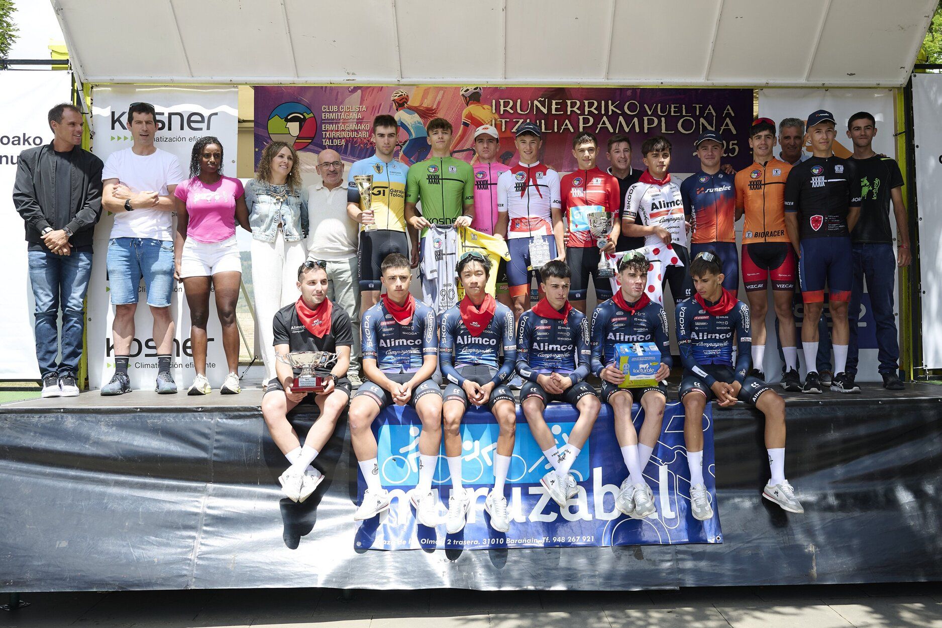 Fotos del final de la Vuelta a Pamplona