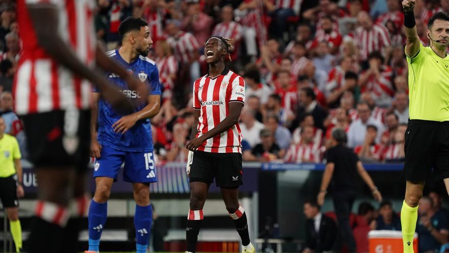 El Athletic sigue en la pelea en la Champions