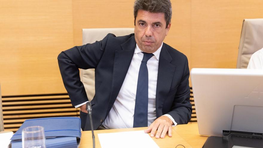 El WhatsApp de Mazón a Pradas tras alertarle el 29O de que &quot;preocupa&quot; el barranco del Poyo: &quot;Cojonudo&quot;