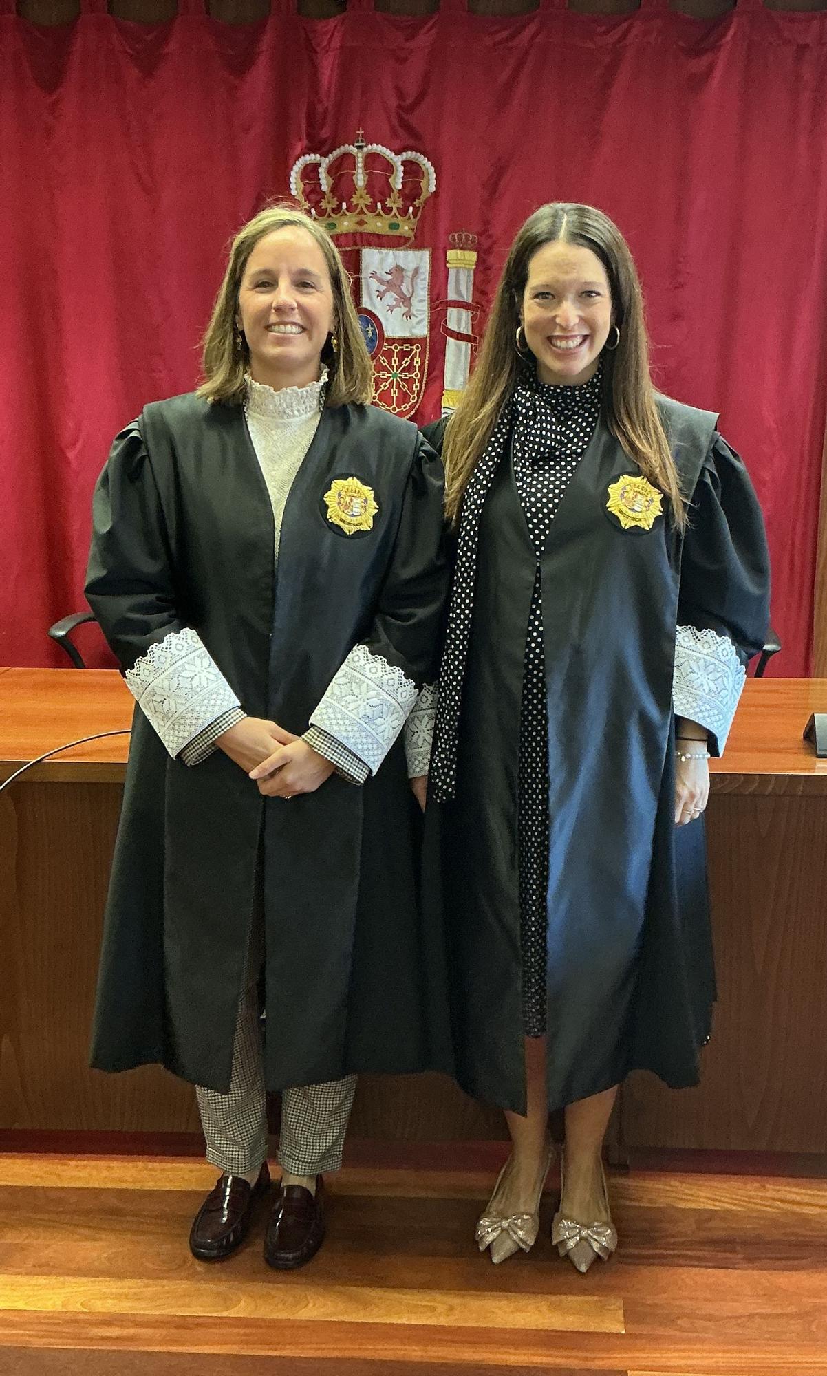 Irene Ferrary y Elena Fernández.