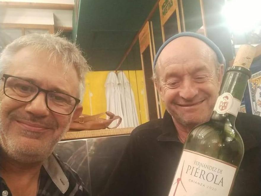 Toni Romero e Iñaki Apezetxea en su último encuentro en Paiporta