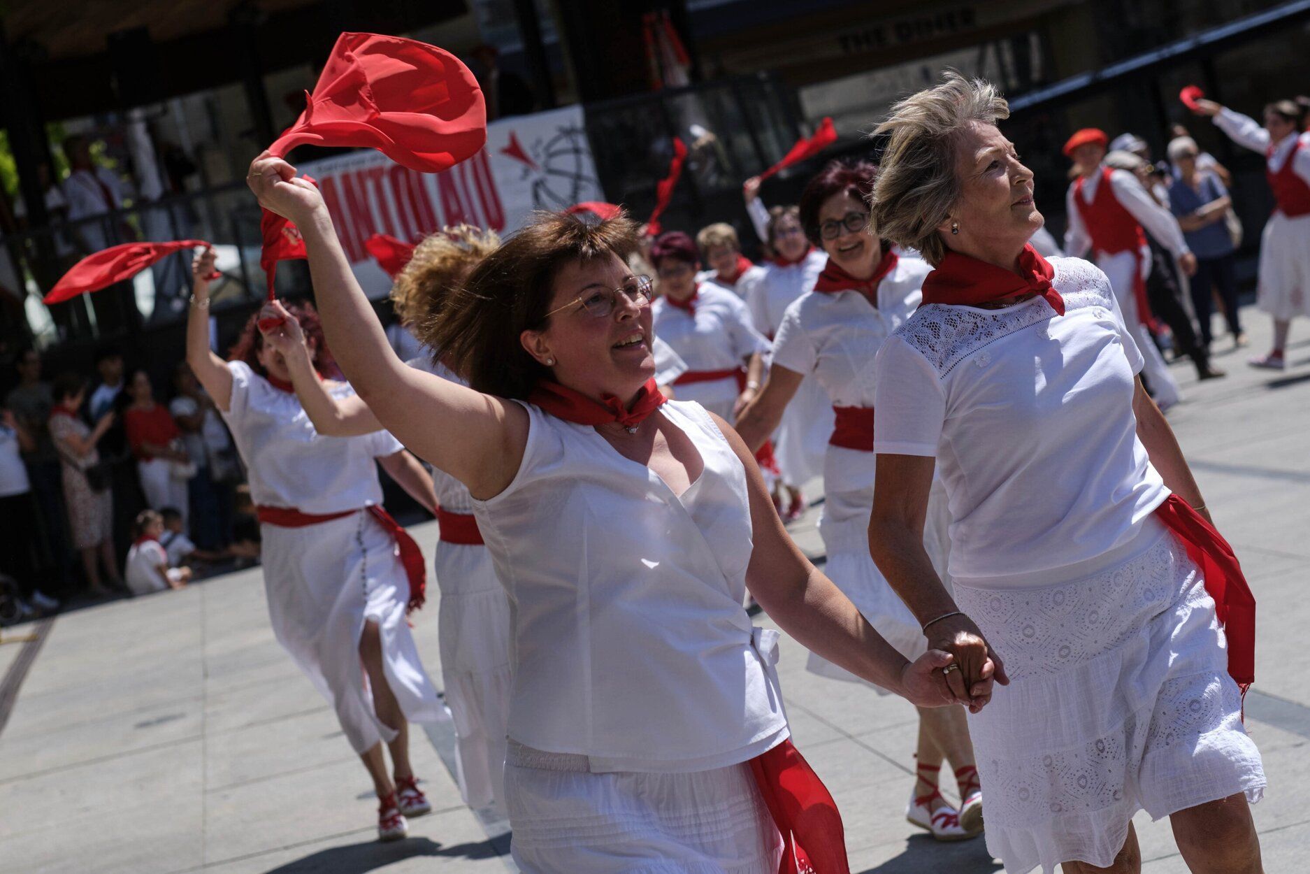Fotos del inicio de las fiestas de Estella-Lizarra