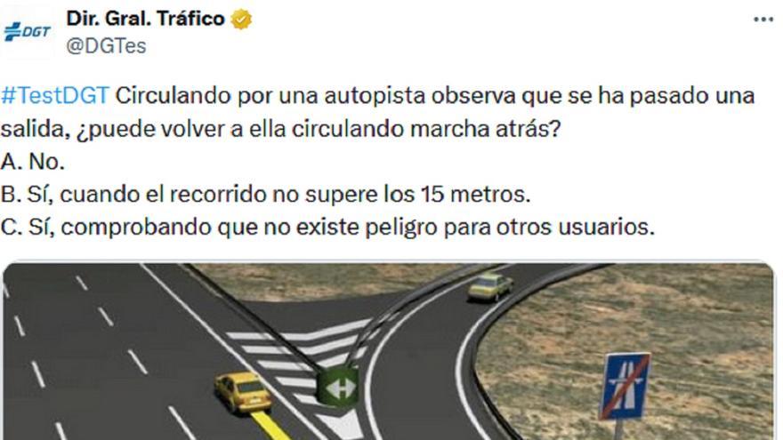 La DGT pregunta qué hay que hacer en una situación y recibe 1.000 comentarios de burlas