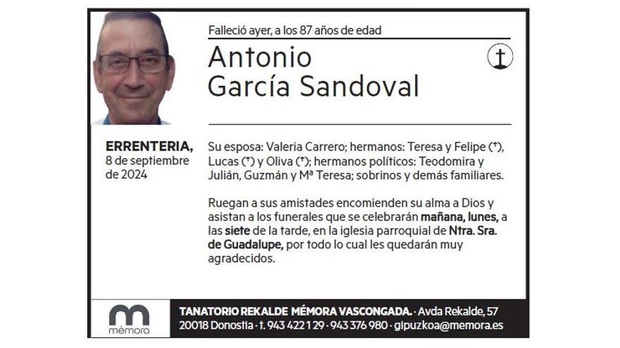 Antonio García Sandoval