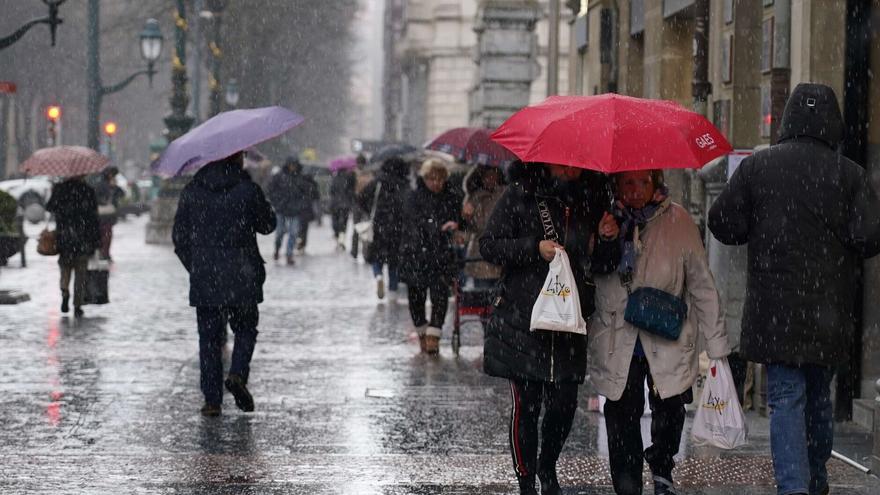La borrasca Francis traerá lluvias y temperaturas bajo cero a Bizkaia