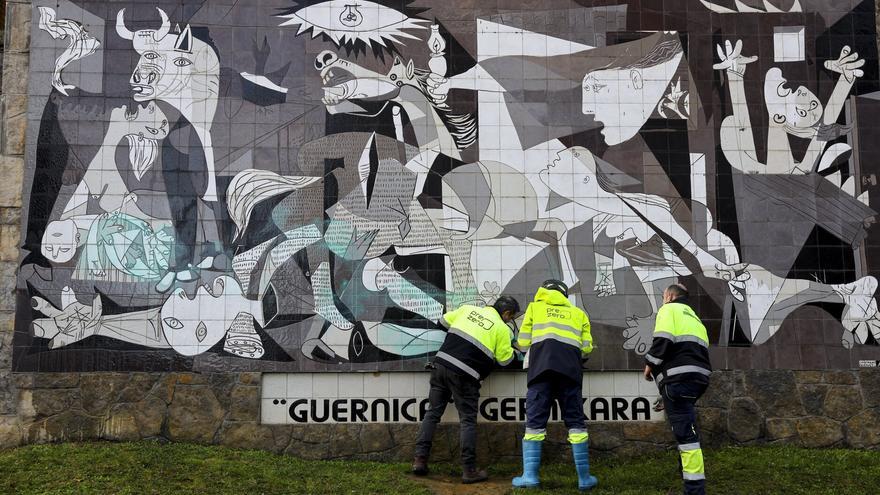 Azpeitia recreará en madera y a tamaño real el Guernica de Picasso