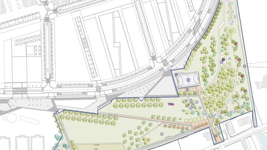 Esta semana comienzan las obras de la tercera fase del parque de Magdalena