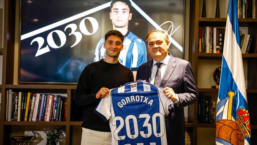 Gorrotxategi renueva con la Real Sociedad hasta 2030