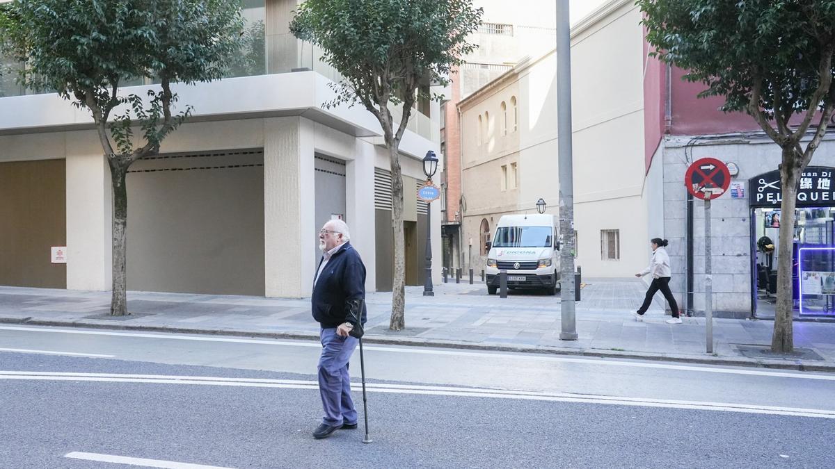 La calle solo estará abierta del todo al peatón, no al tráfico.