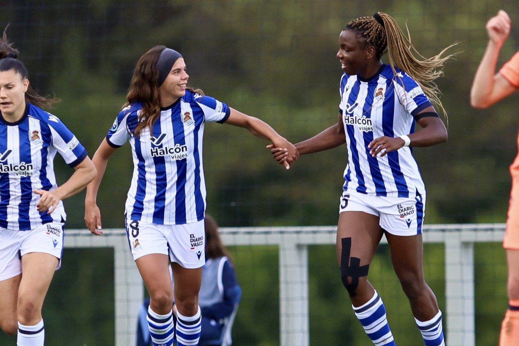 Las mejores imágenes del partido de la Real frente al Barcelona de la Liga F