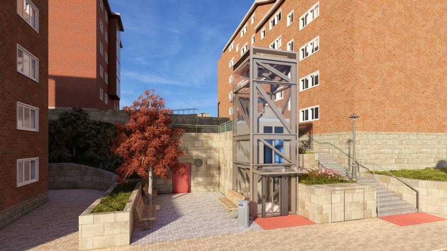 Iralabarri estrenará ascensor a principios de 2027