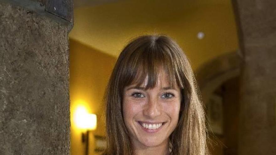 La actriz donostiarra Marta Etura, en Mérida