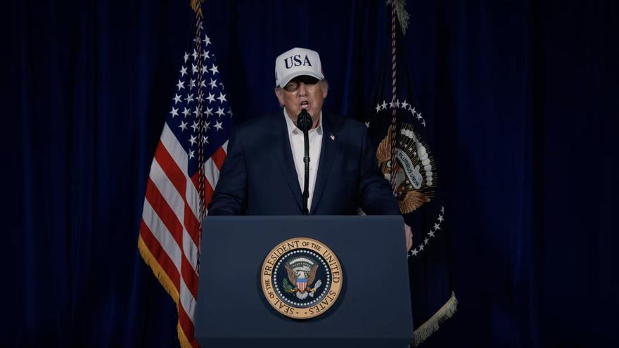 Trump llama directamente a un cambio de gobierno y pide ayuda a la población iraní