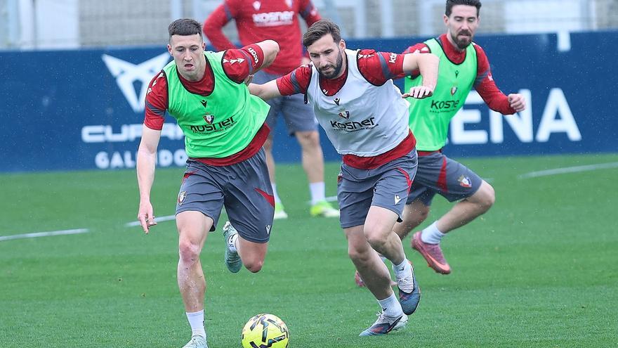 Fotos del entrenamiento de Osasuna de este 11 de marzo