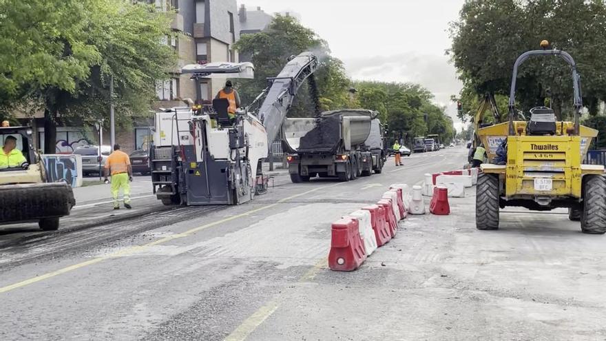 Empieza una semana complicada para el tráfico en Vitoria.