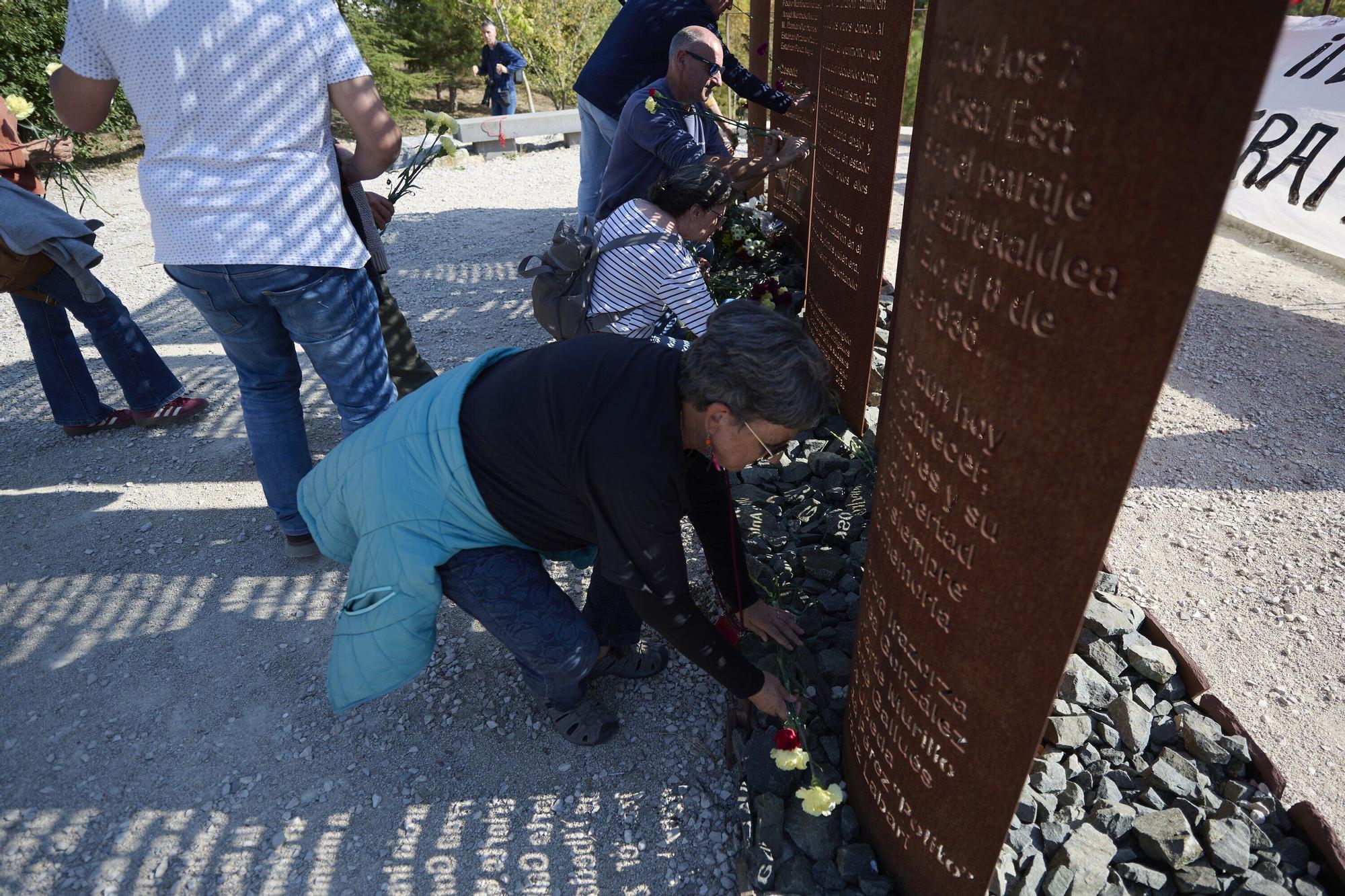 Homenaje anual en la Tejería de Monreal a las personas asesinadas en 1936
