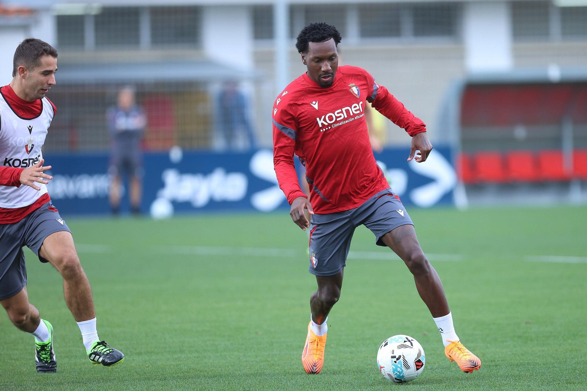 Fotos del entrenamiento de Osasuna (24 de septiembre de 2025)