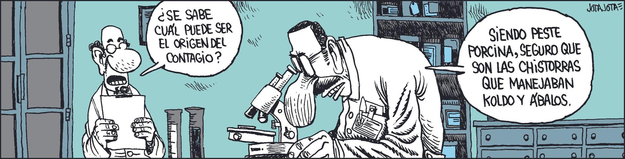 La tira de Jota Jota.