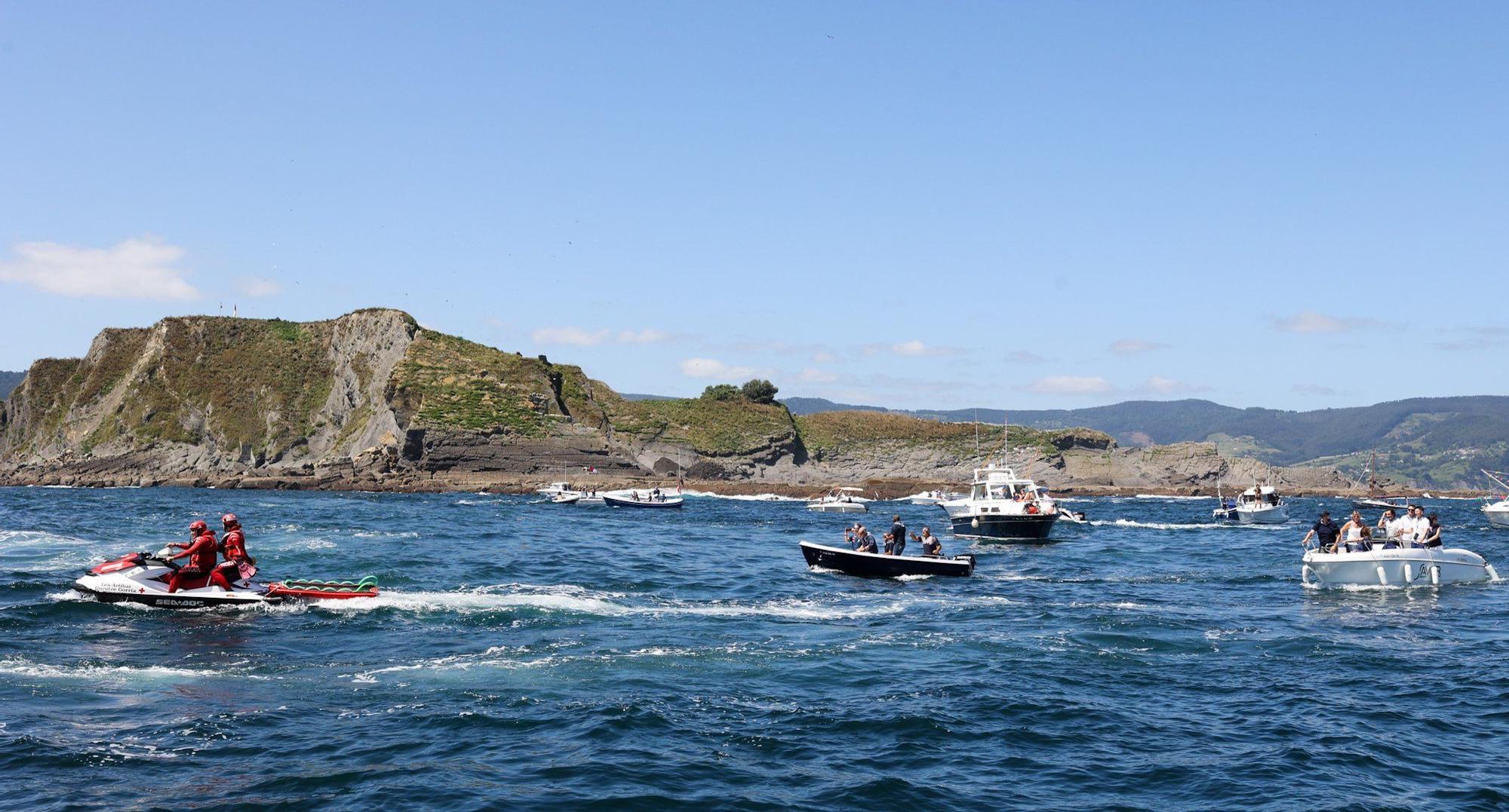 Romería marinera en Madalenas de Bermeo.