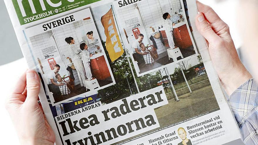 Ikea borra a las mujeres de sus catálogos