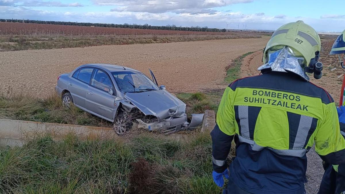 Estado en el que ha quedado el vehículo accidentado.