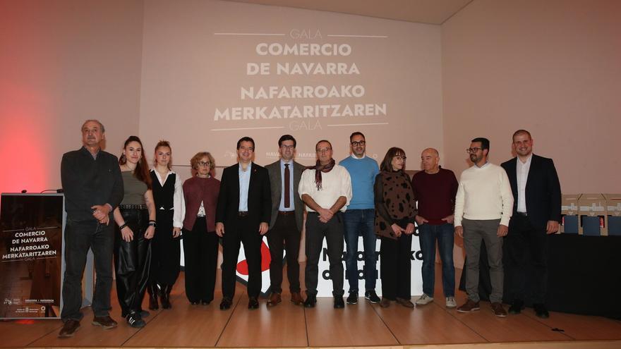 Deñe Abuin e Inma Elcano, reconocidas por su labor en el comercio navarro